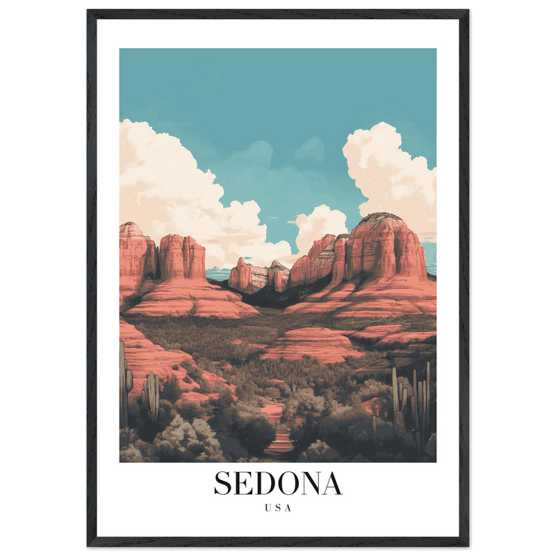 Sedona USA Wall Art - Vibrantwalls