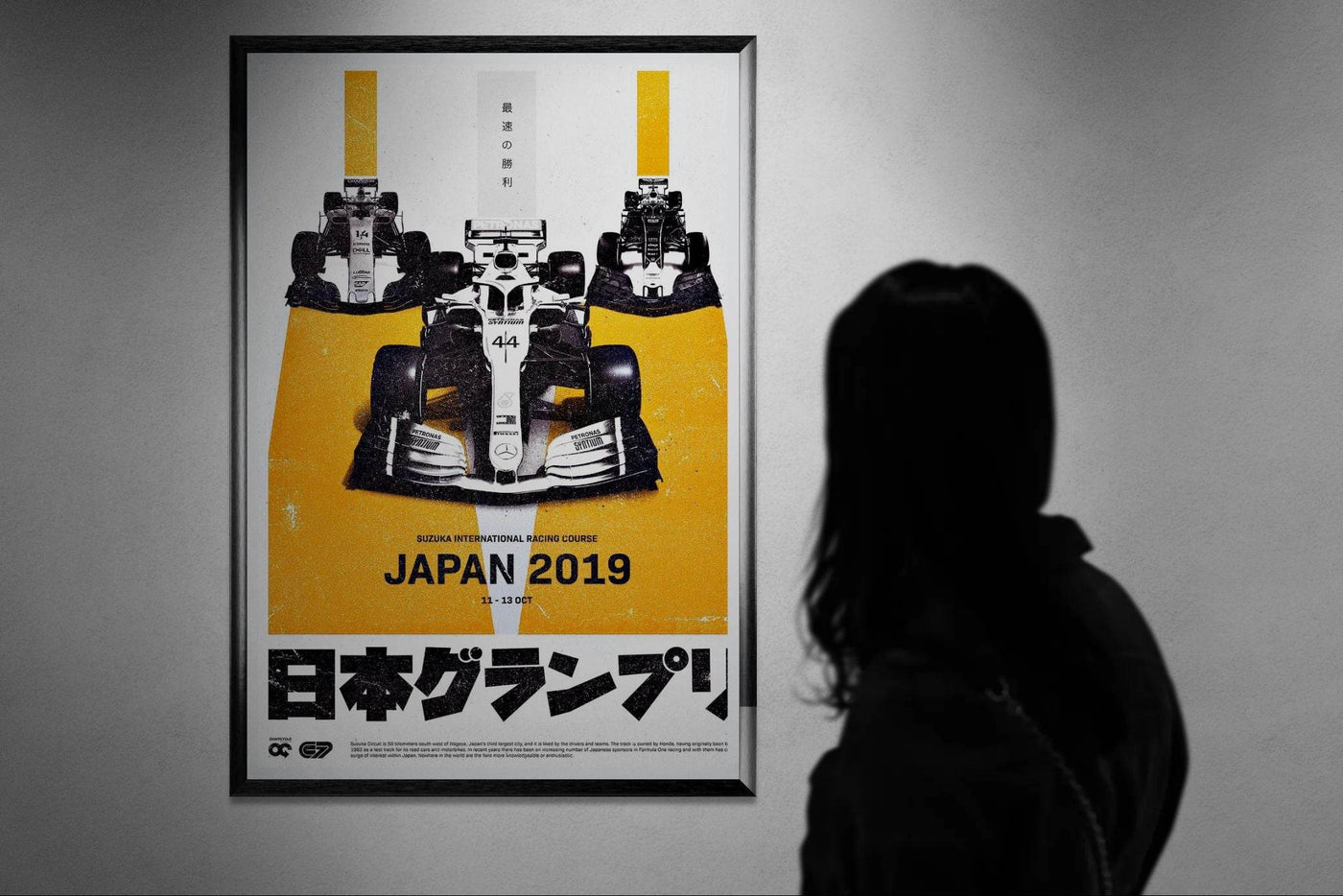 Suzuka International Racing Course Japan 2019 F1 Race Car Poster – Eco-Friendly, Ready to Hang - Vibrantwalls