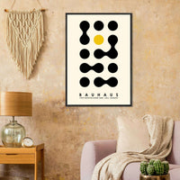 Bauhaus Geometric Shapes Modern Wall Art - Vibrantwalls