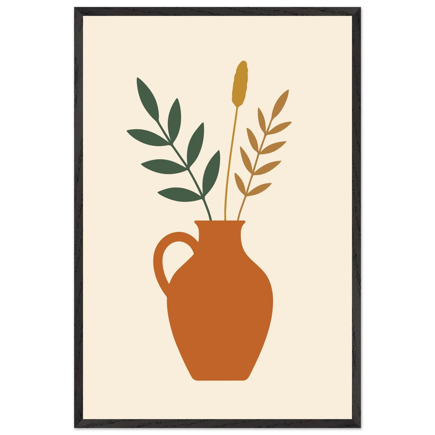 Abstract Desert Botanicals - Vibrantwalls