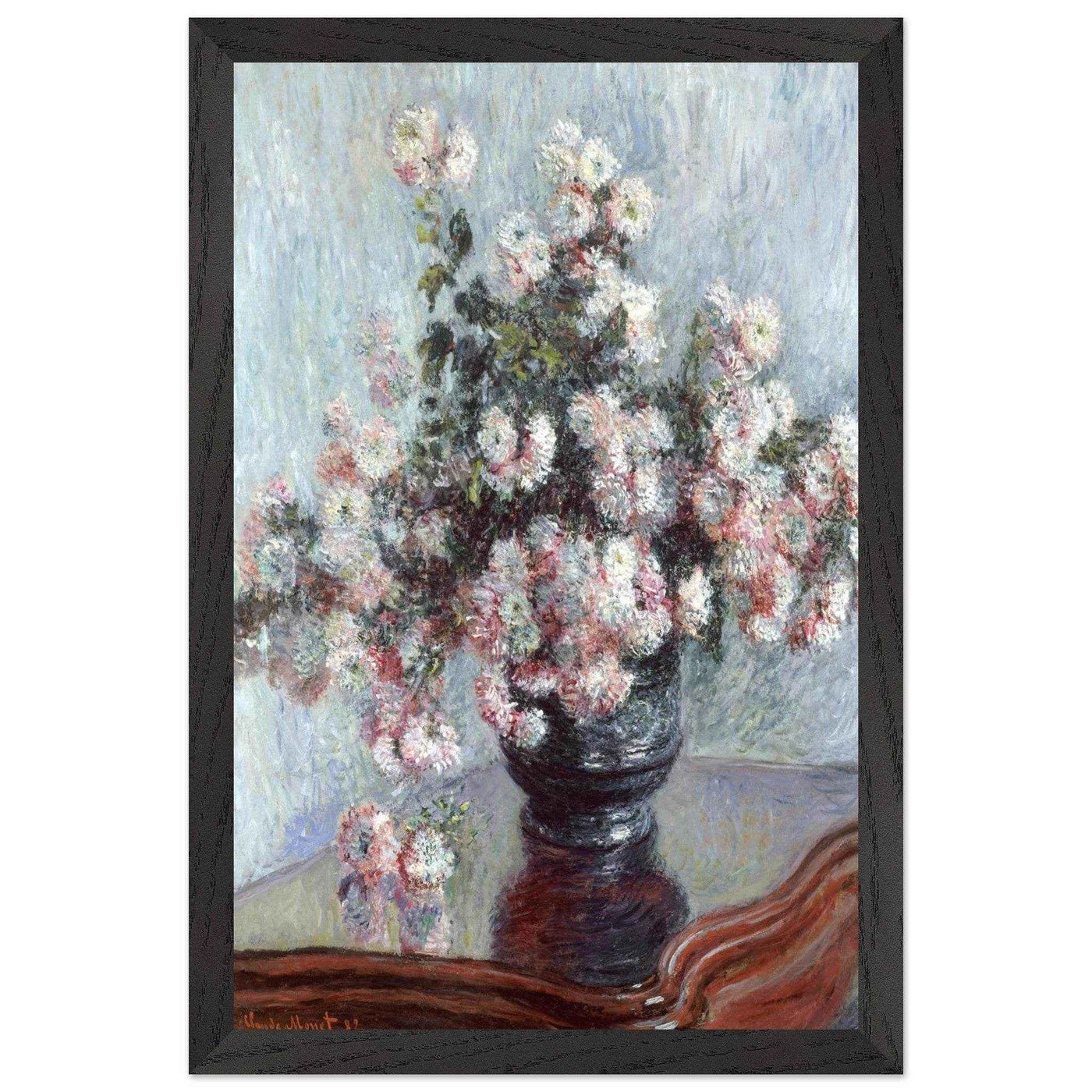 Chrysanthemums Floral Art - A Celebration of Floral Impressionism - Vibrantwalls
