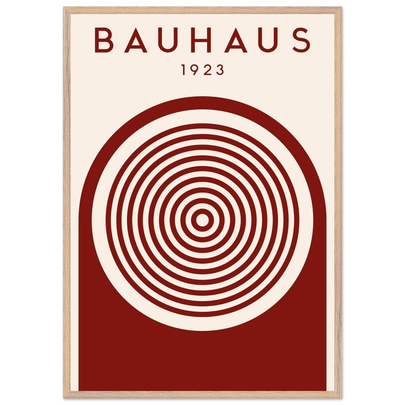 Bauhaus Ausstellung 1923 Concentric Circle - Vibrantwalls