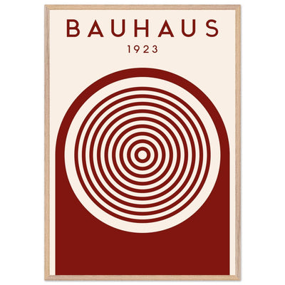 Bauhaus Ausstellung 1923 Concentric Circle - Vibrantwalls