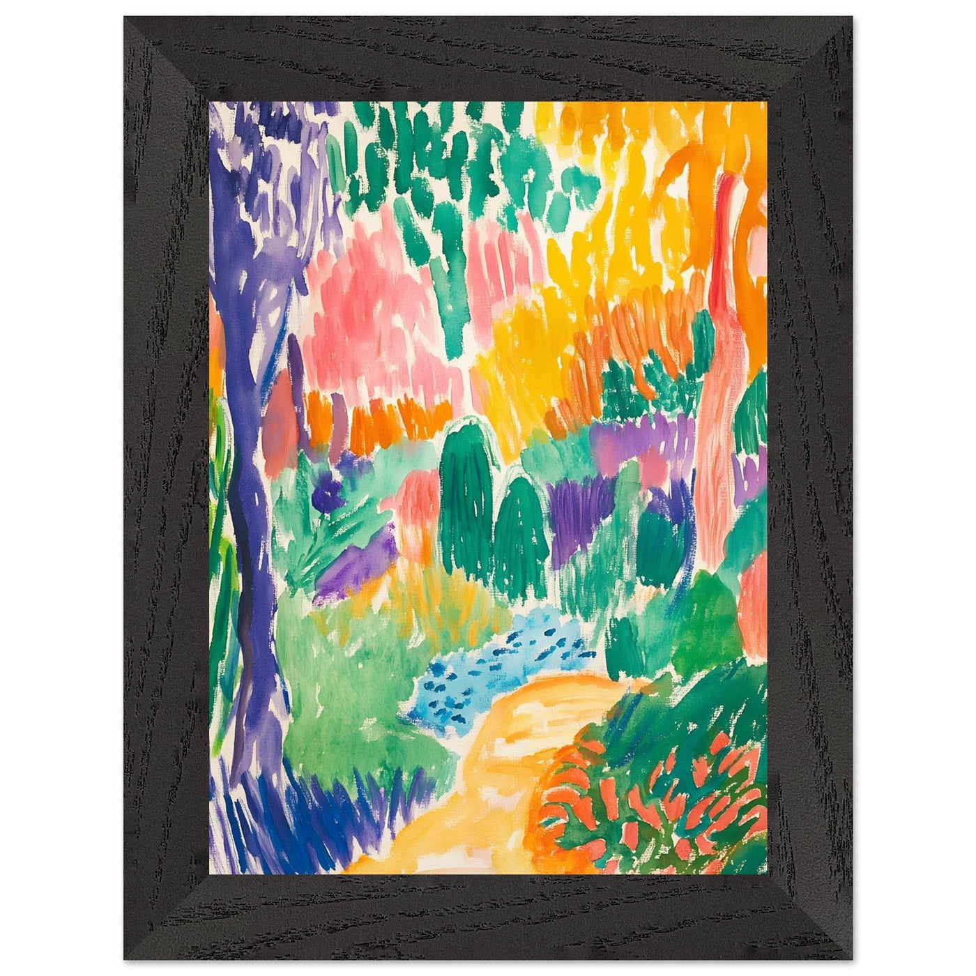 Henri Matisse Abstract Garden Scene - Vibrantwalls