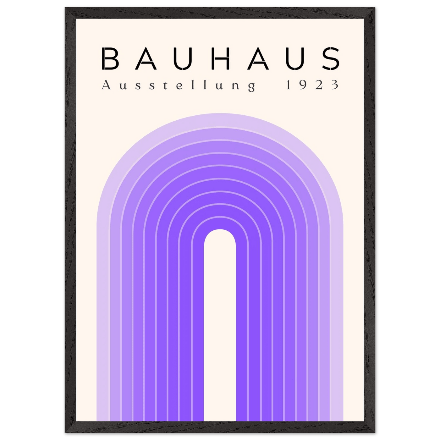 Bauhaus Ausstellung 1923 Violet - Vibrantwalls