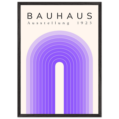 Bauhaus Ausstellung 1923 Violet - Vibrantwalls