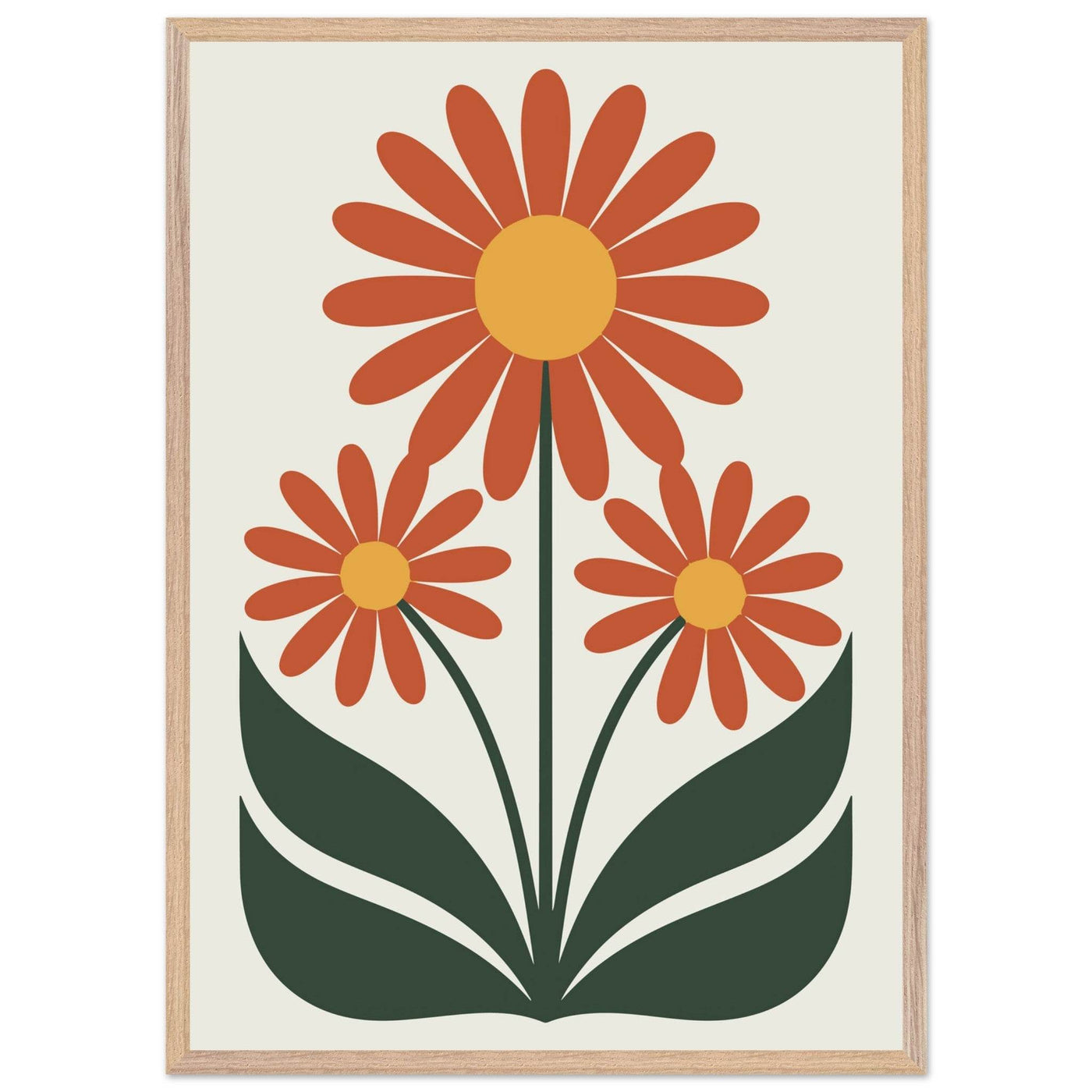 Abstract Floral Delight - Vibrantwalls