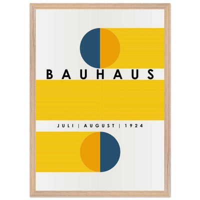 Bauhaus Blue Tunnel Geometric - Vibrantwalls