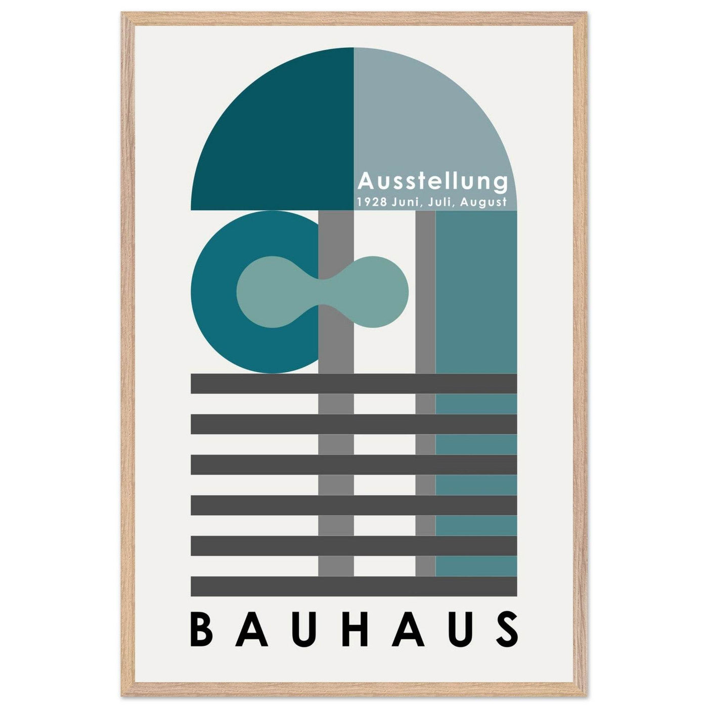 Bauhaus-Style 'Ausstellung 1928' - Vibrantwalls