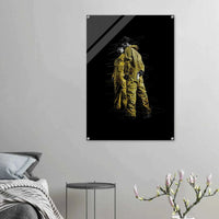 Breaking Bad Hazmat Suit Acrylic Print – Iconic Pop Art, Vibrant & Durable Wall Decor - Vibrantwalls