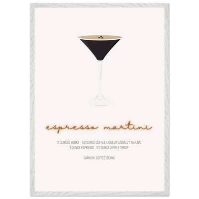 Espresso Martini Cocktail Recipe - Vibrantwalls
