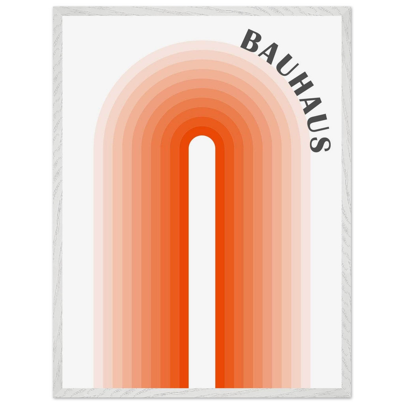Bauhaus-Style Gradient Arch - Vibrantwalls