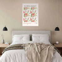 Watercolor Flower Market Wall Art - Vibrantwalls