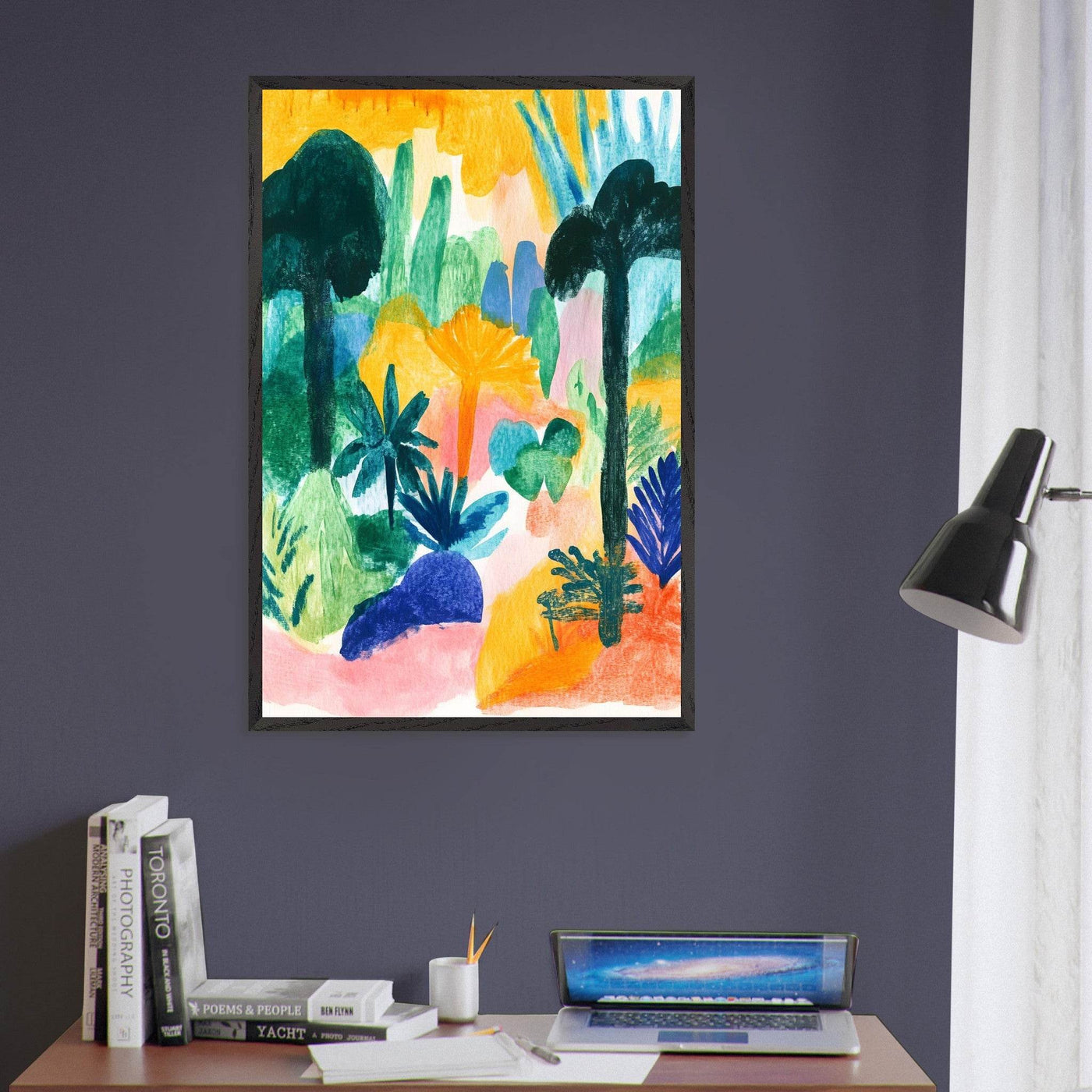 Abstract Tropical - Vibrantwalls