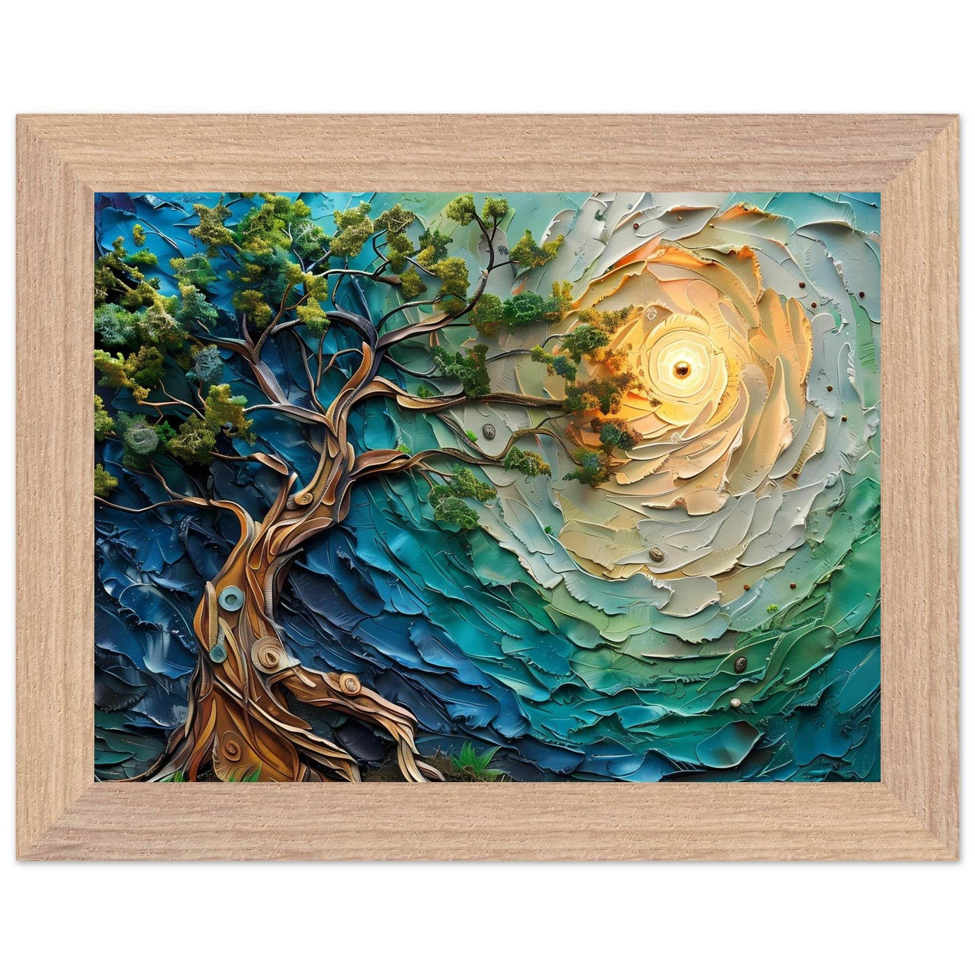 Textured Tree of Life - Vibrantwalls