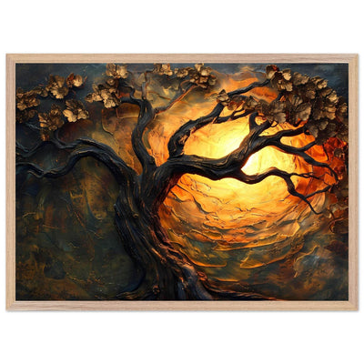 Golden Tree of Life - Vibrantwalls
