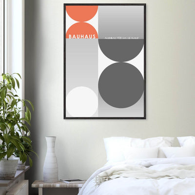 Bauhaus-Style Abstract Geometric - Vibrantwalls
