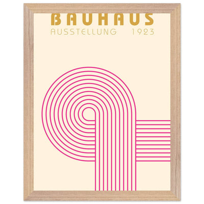 Bauhaus Pink Pop Decor for Modern Home Aesthetics - Vibrantwalls