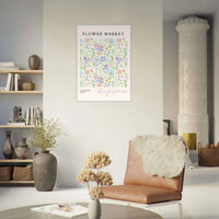 Singapore Flower Market Wall Art - Vibrantwalls