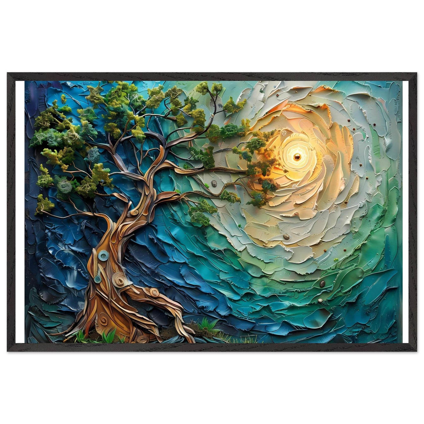 Textured Tree of Life - Vibrantwalls
