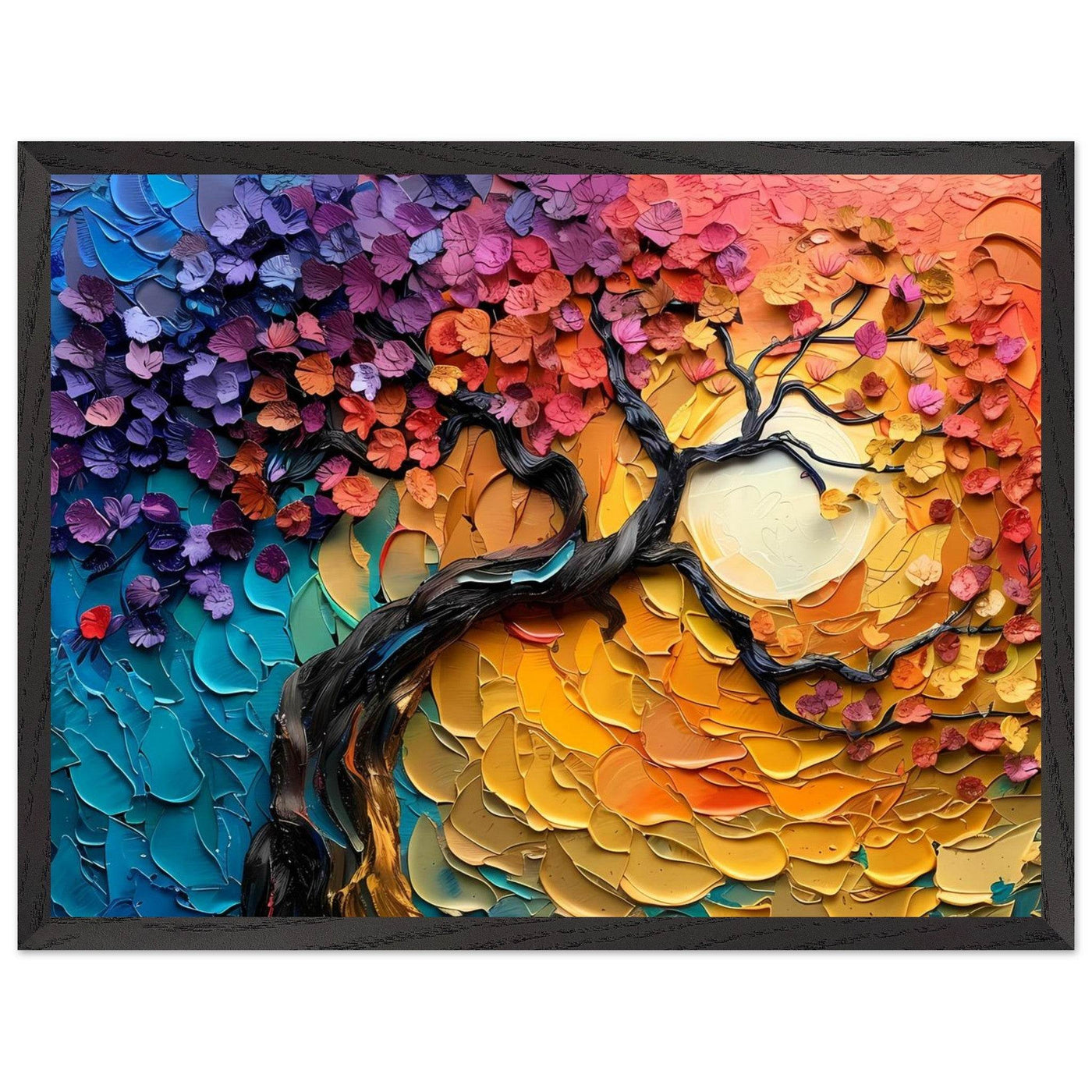 Tree of Life Abstract - Vibrantwalls