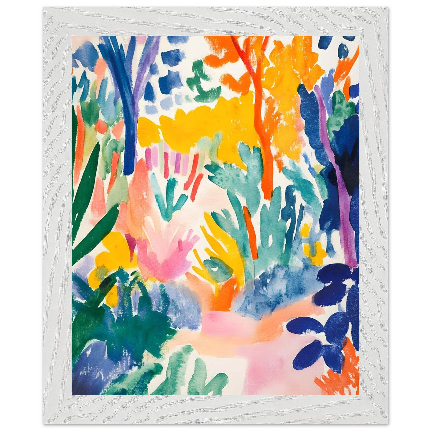 Vibrant Abstract Garden - Vibrantwalls