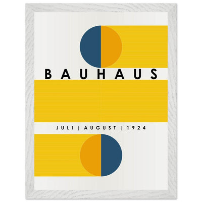 Bauhaus Blue Tunnel Geometric - Vibrantwalls