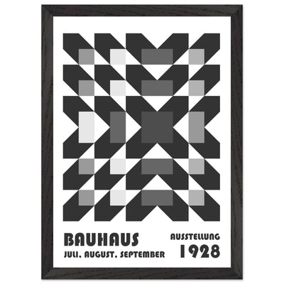 Bauhaus-Style Geometric Grid - Vibrantwalls