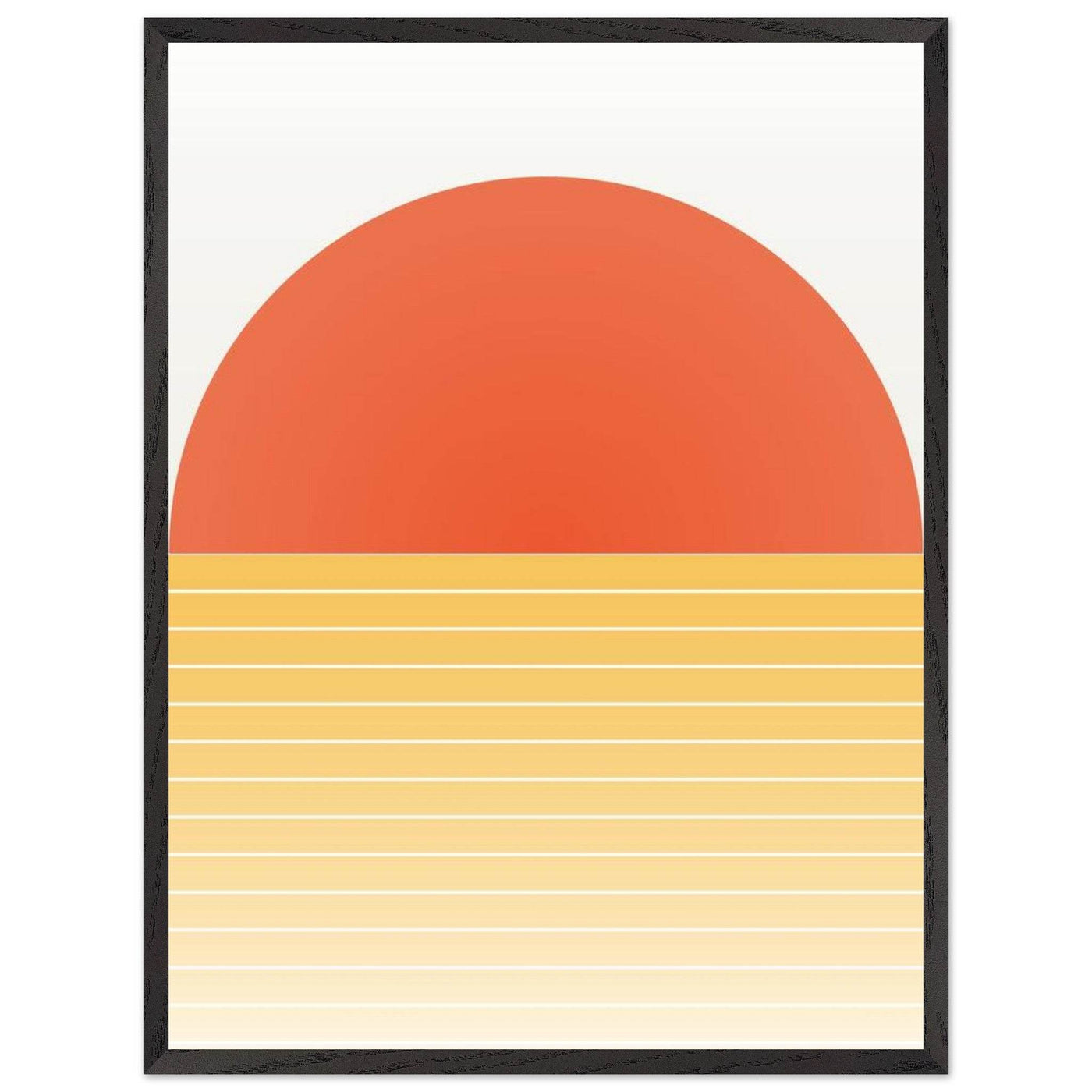 Bauhaus Sunset 1923 - Vibrantwalls