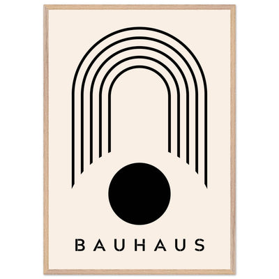 Bauhaus Black & Beige - Vibrantwalls