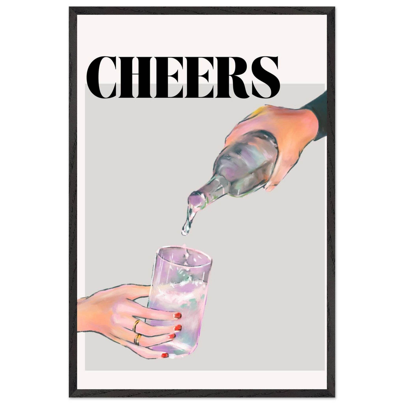 Cheers Cocktail - Vibrantwalls