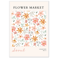 Seoul Flower Wall Art - Vibrantwalls