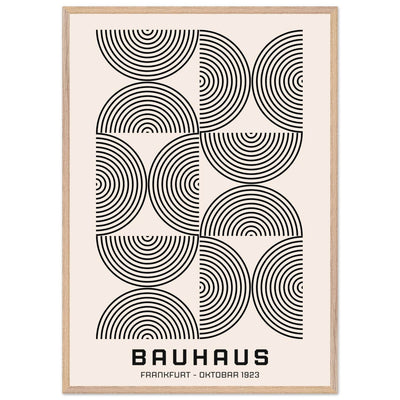 Bauhaus Black & Beige - Vibrantwalls