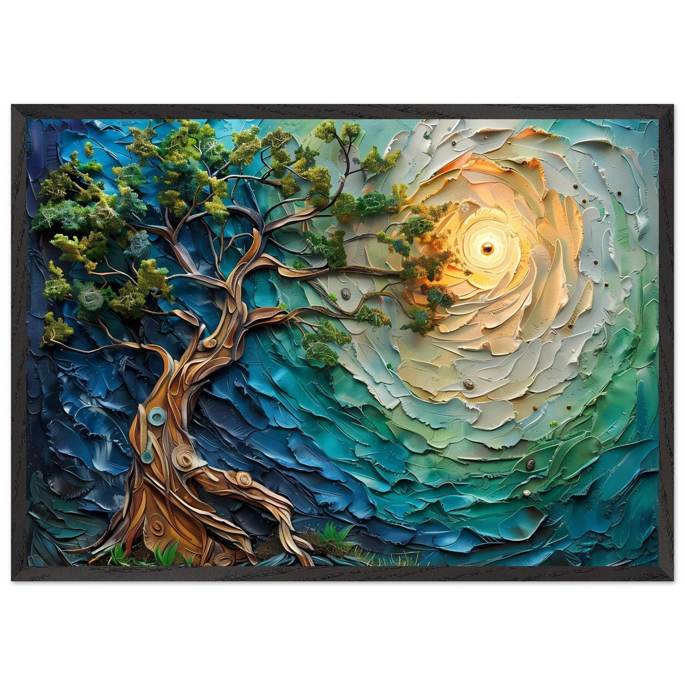Textured Tree of Life - Vibrantwalls