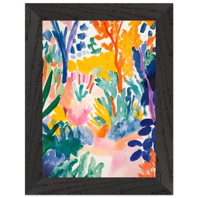 Vibrant Abstract Garden - Vibrantwalls