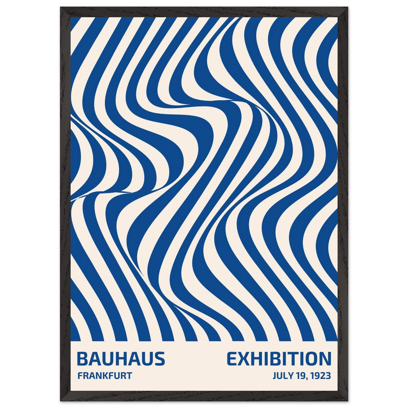 Bauhaus Ausstellung 1923 Op Art Wavy - Vibrantwalls