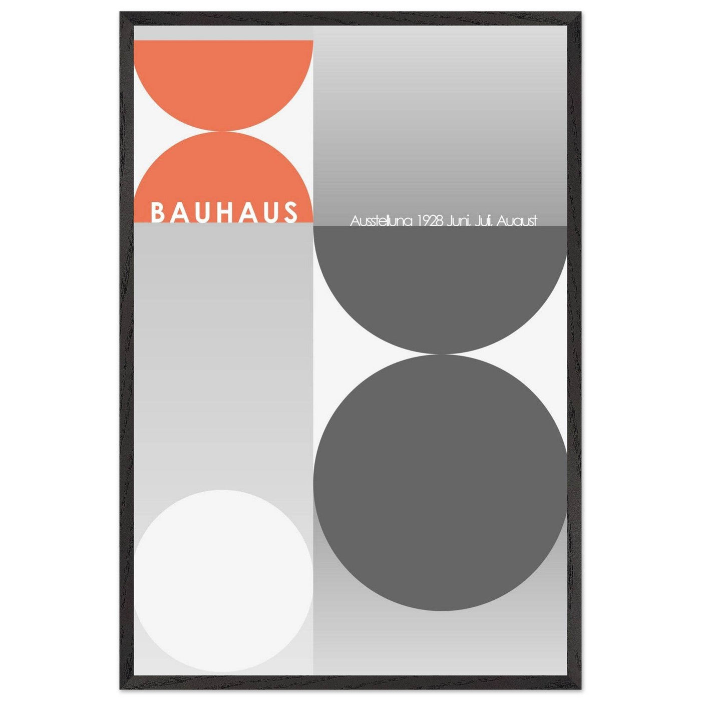 Bauhaus-Style Abstract Geometric - Vibrantwalls