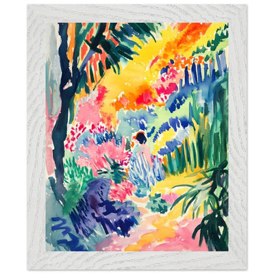 Vibrant Abstract Garden Henri Matisse - Vibrantwalls