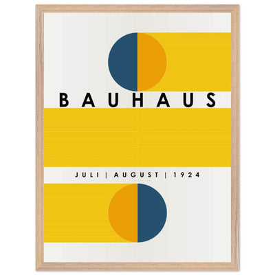 Bauhaus Blue Tunnel Geometric - Vibrantwalls