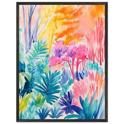 Vibrant Abstract Botanical Matisse Style - Vibrantwalls
