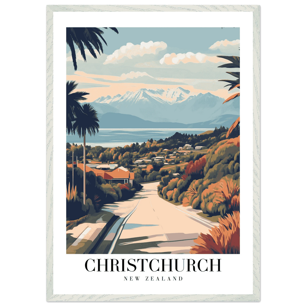 Christchurch New Zealand Wall Art - Vibrantwalls