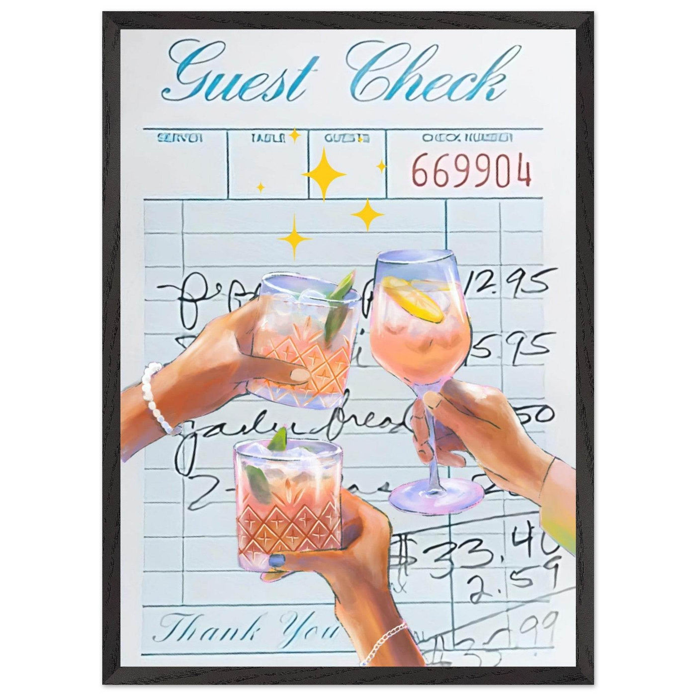 Vibrant Cocktail Party - Vibrantwalls