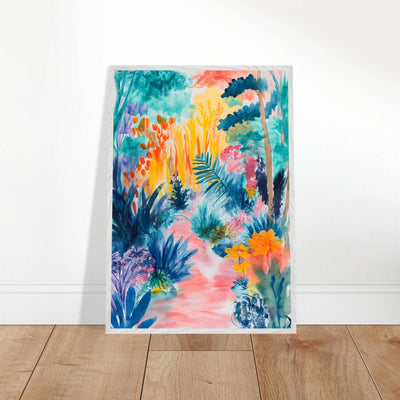 Abstract Tropical Garden Matisse I - Vibrantwalls