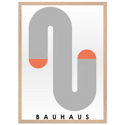 Bauhaus-Style The Blue Tunnel - Vibrantwalls
