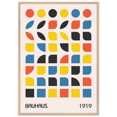 Bauhaus 1919 Geometric Abstract - Vibrantwalls