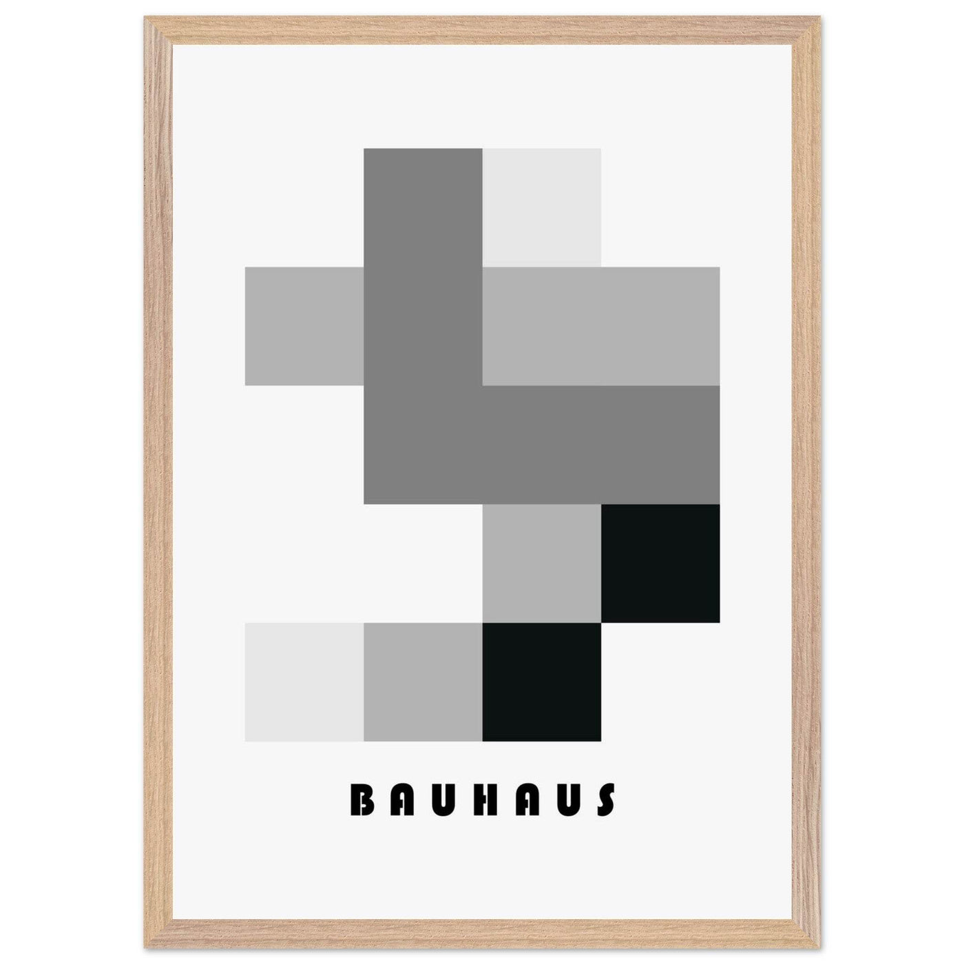 Bauhaus-Style Abstract Geometric - Vibrantwalls