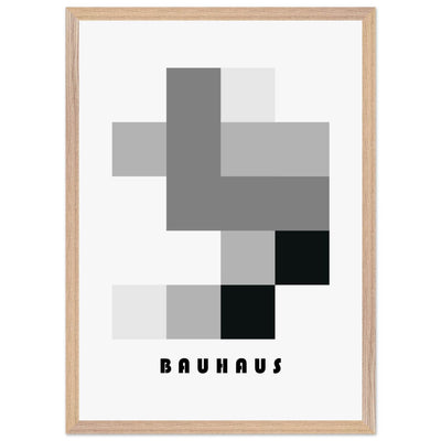 Bauhaus-Style Abstract Geometric - Vibrantwalls