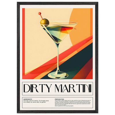 Abstract Dirty Martini - Vibrantwalls