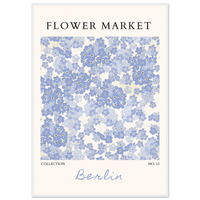 Forget-Me-Not Bloom Berlin Wall Art - Vibrantwalls