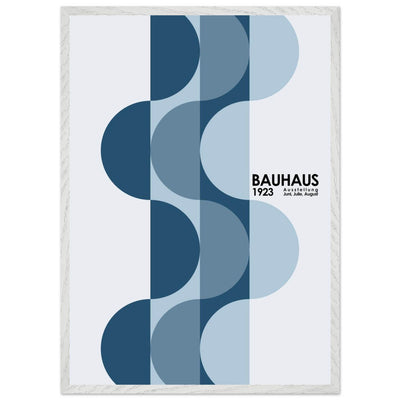 Bauhaus-Style The Blue Design - Vibrantwalls